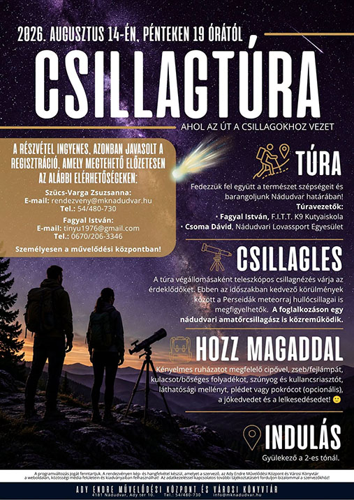 Nádudvari csillagtúra